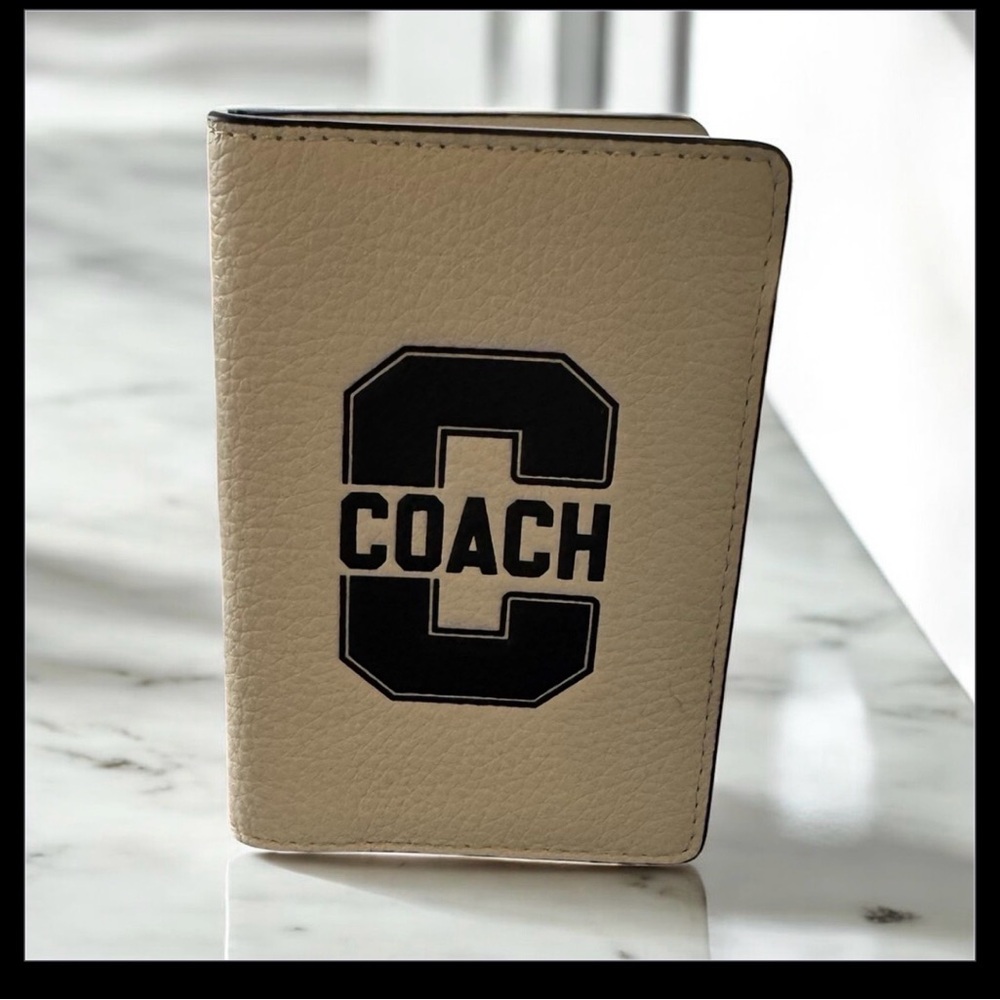 Coach Cream Leather Wallet